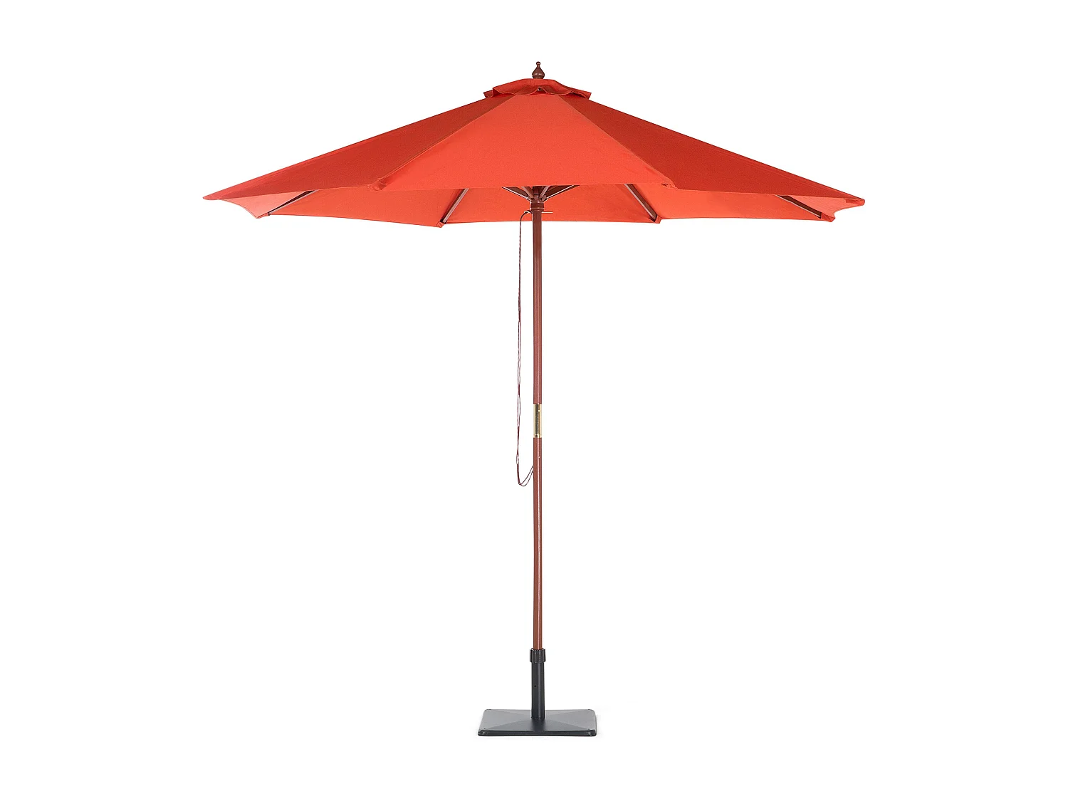 Sombrilla de jardín 270 cm TOSCANA Rojo