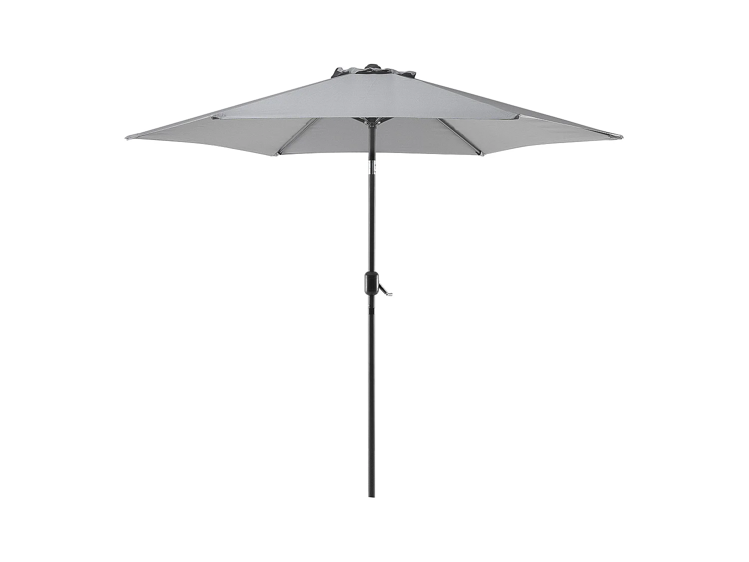 Parasol 270 cm VARESE Gris foncé