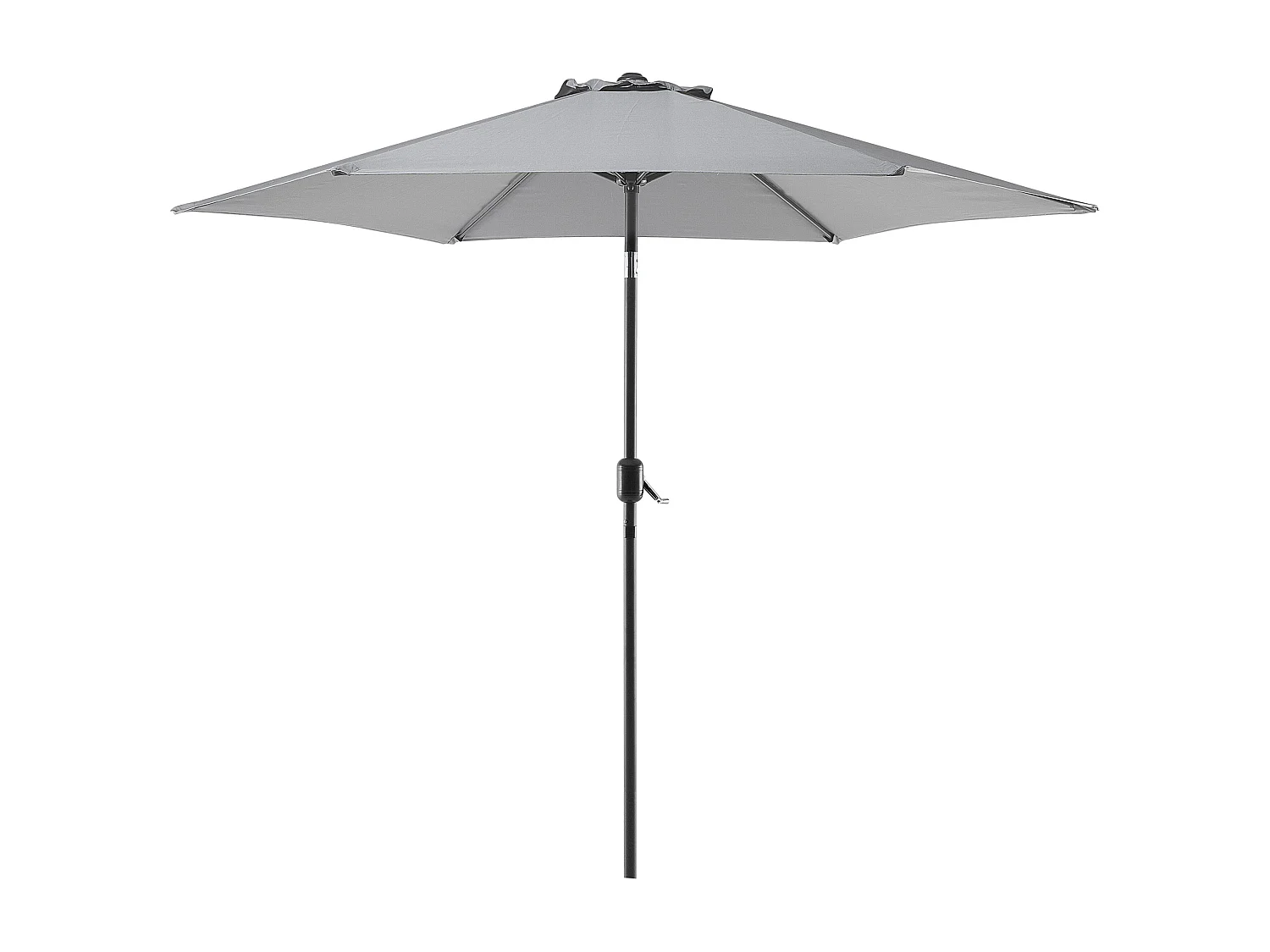 Parasol de jardin 270 cm VARESE Gris foncé