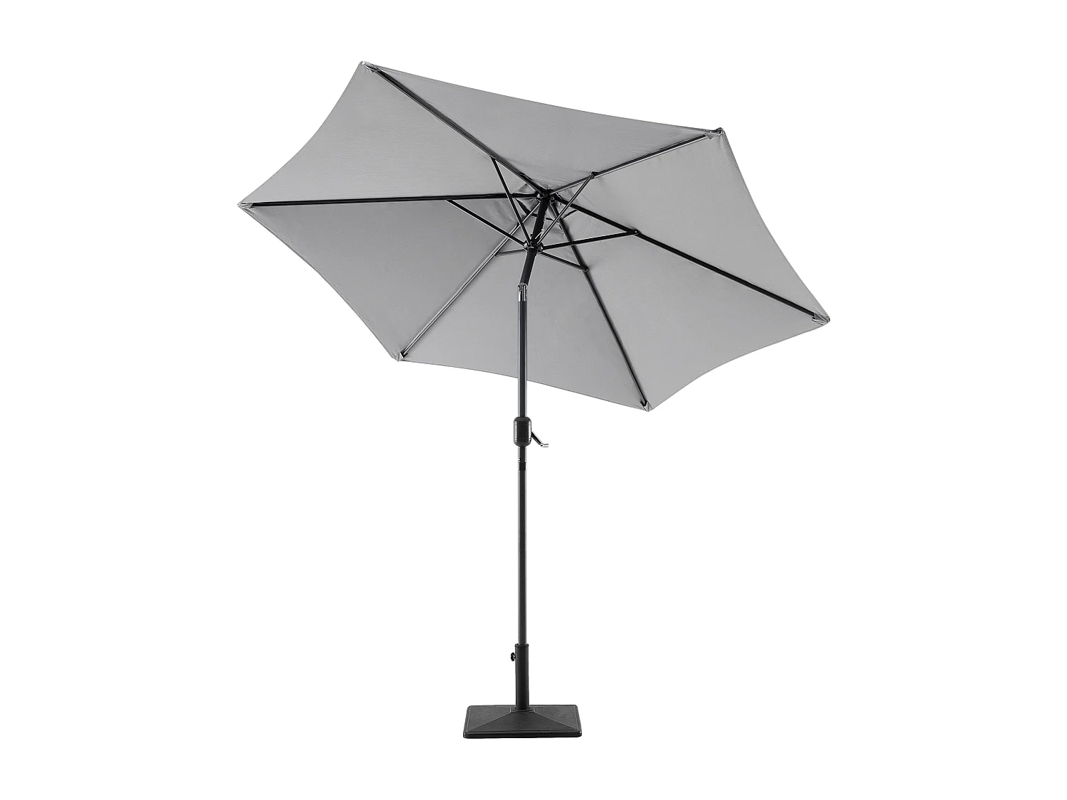 Parasol de jardin 270 cm VARESE Gris foncé