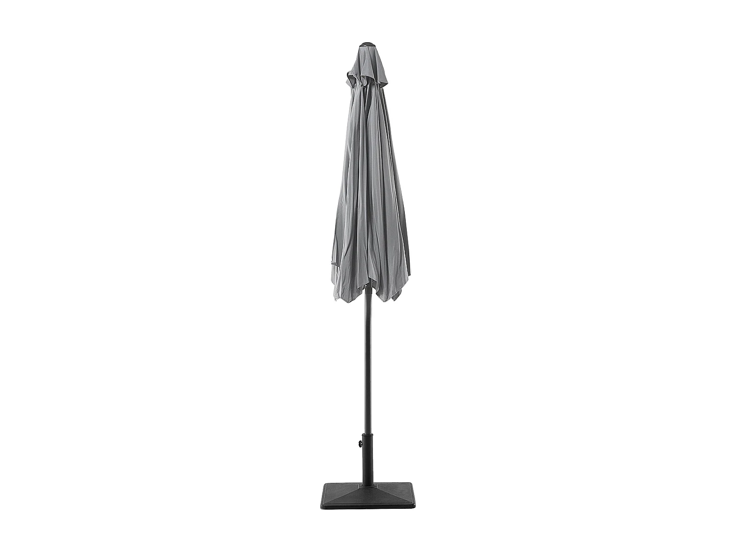 Parasol de jardin 270 cm VARESE Gris foncé