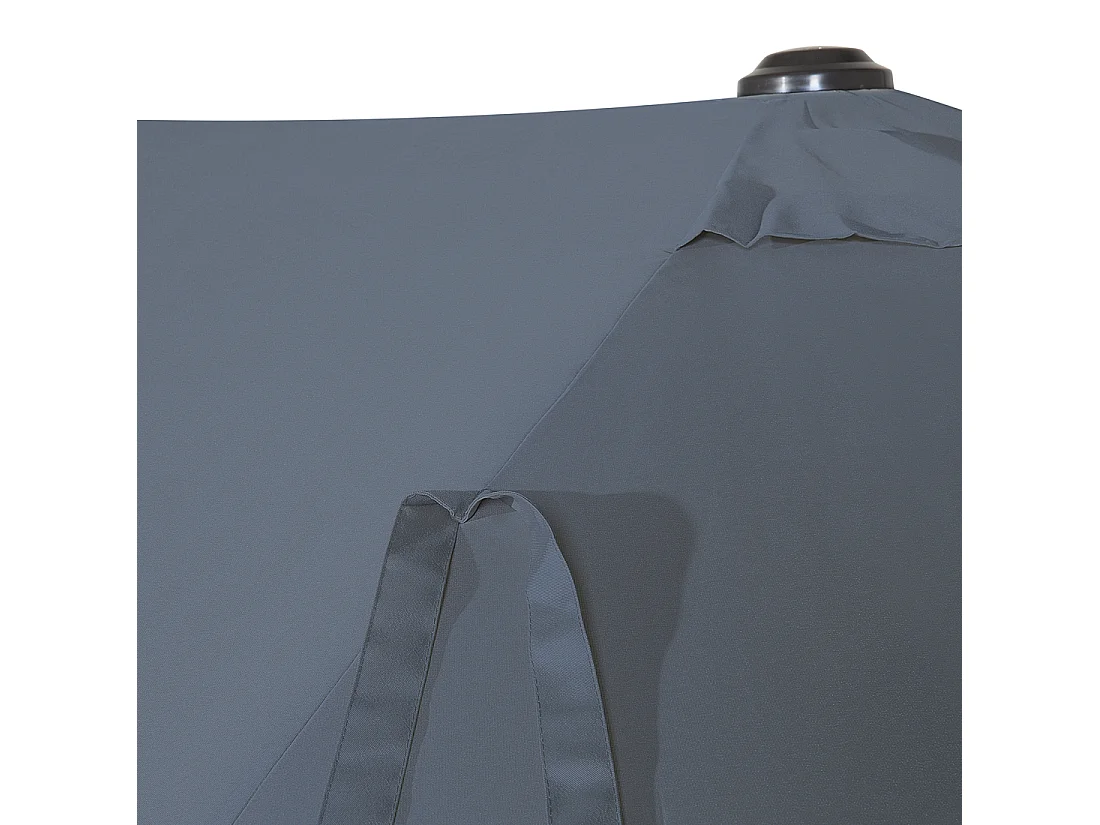 Patio Parasol 460 cm SIBILLA Grey