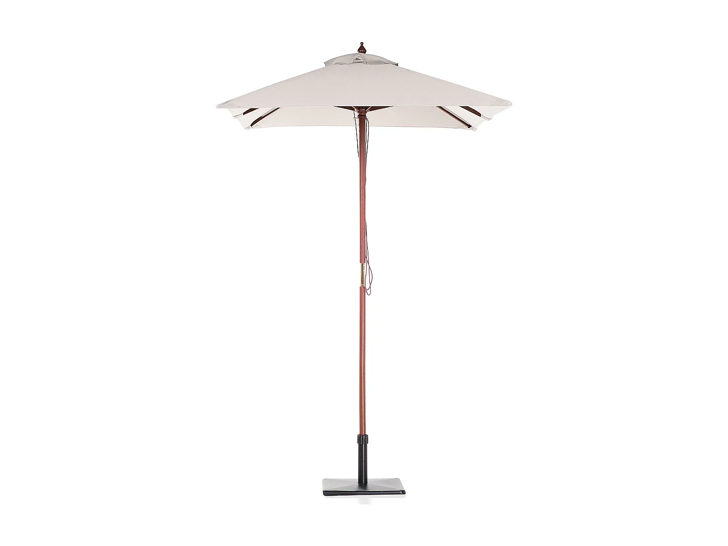 Parasol de jardin 195 cm FLAMENCO Beige clair