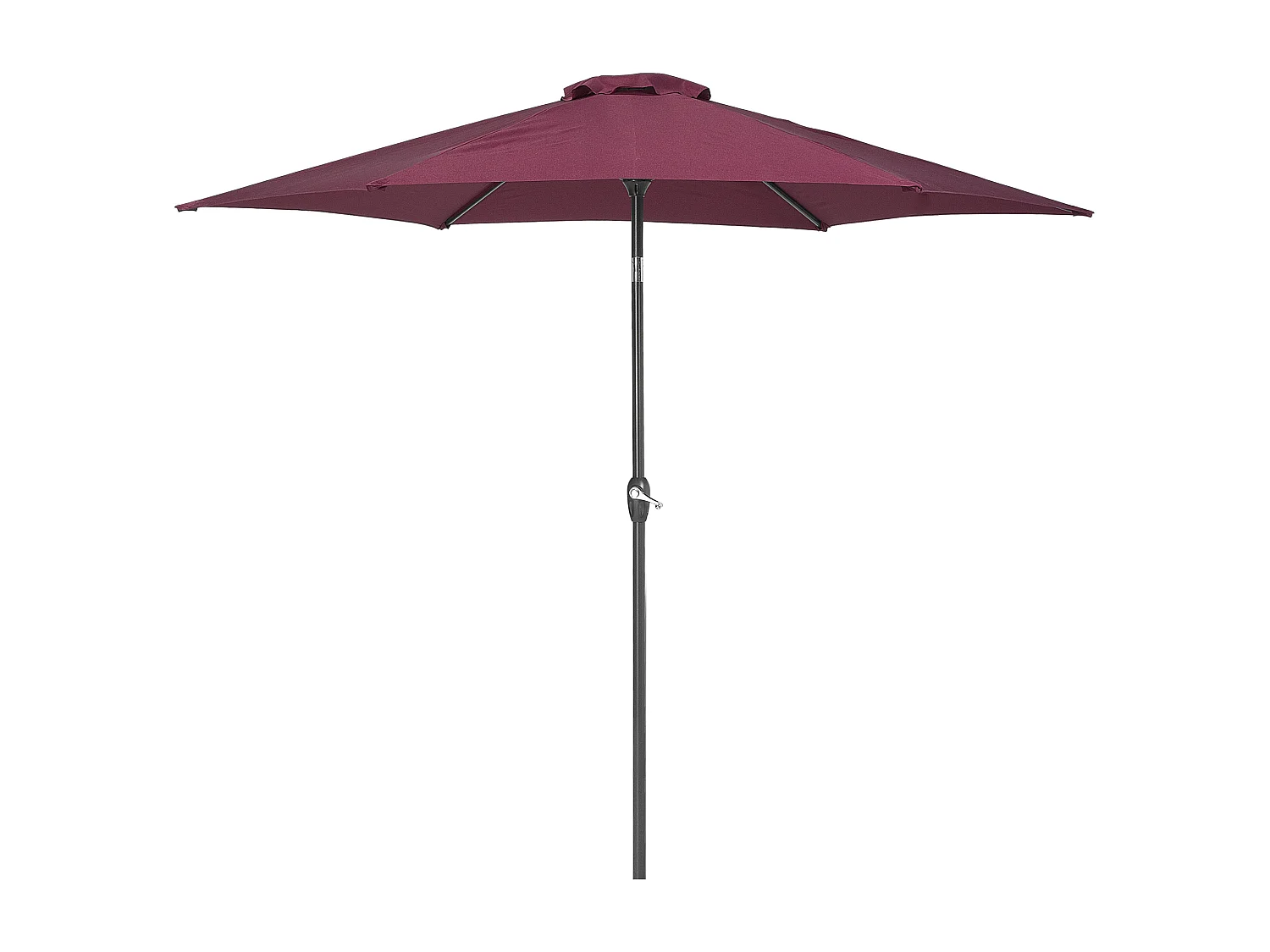 Parasol de jardin 270 cm VARESE Rouge