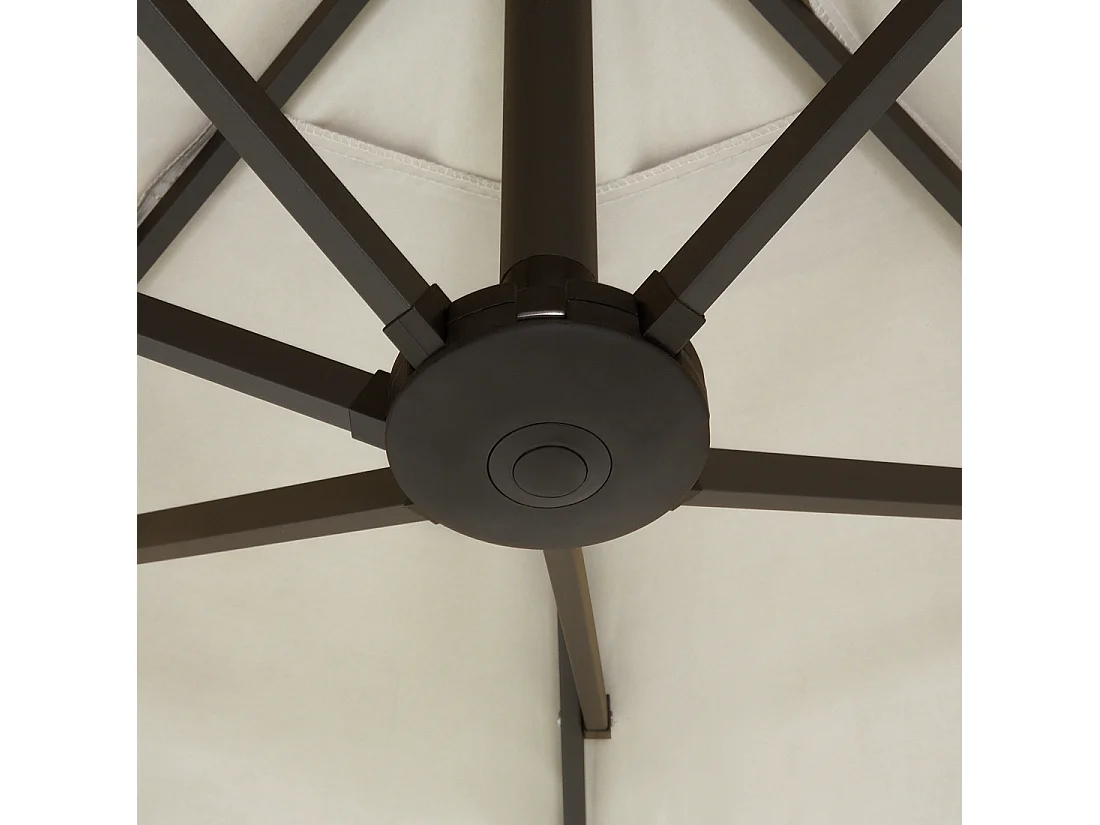 Patio Parasol 460 cm SIBILLA Beige