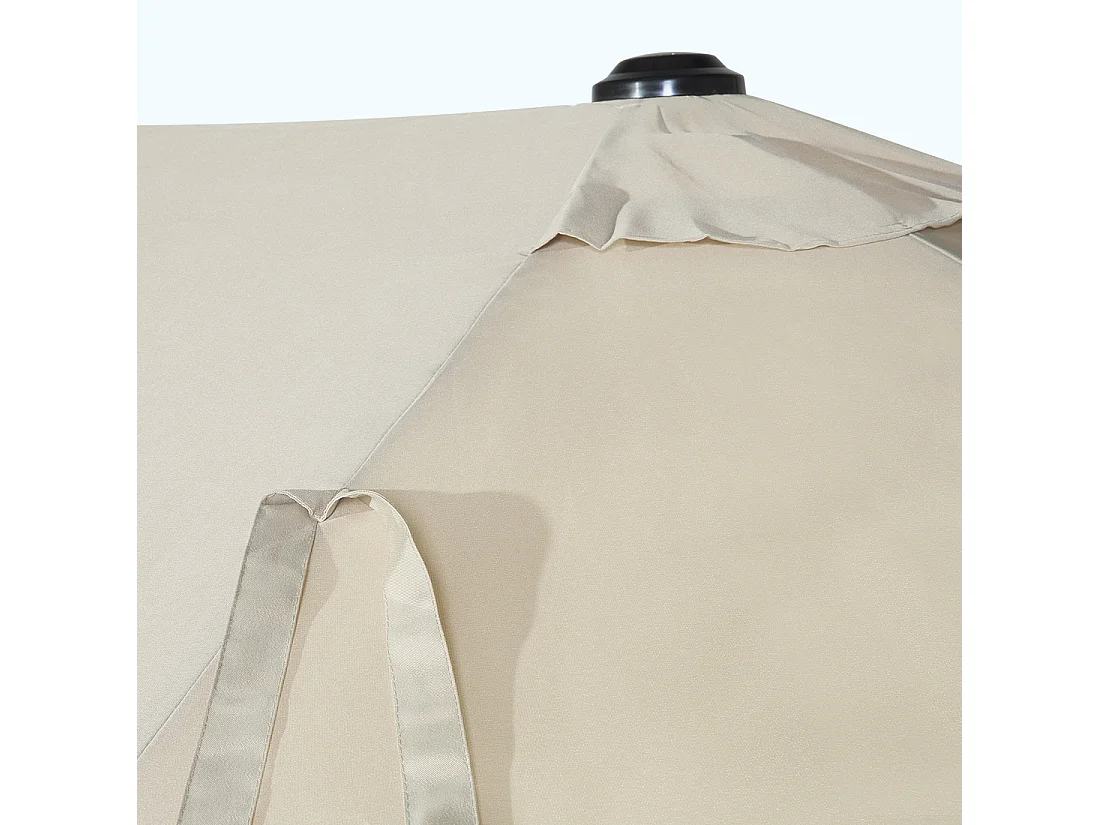 Sonnenschirm 460 cm SIBILLA Beige
