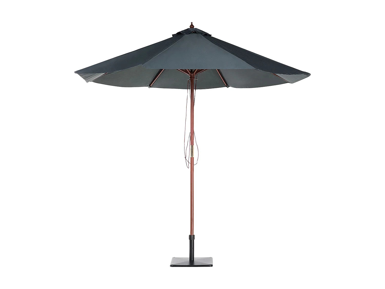 Parasol 270 cm TOSCANA Donkergrijs