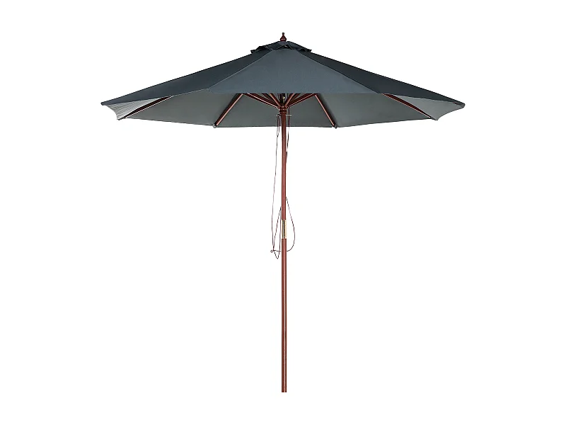 Parasol 270 cm TOSCANA Donkergrijs