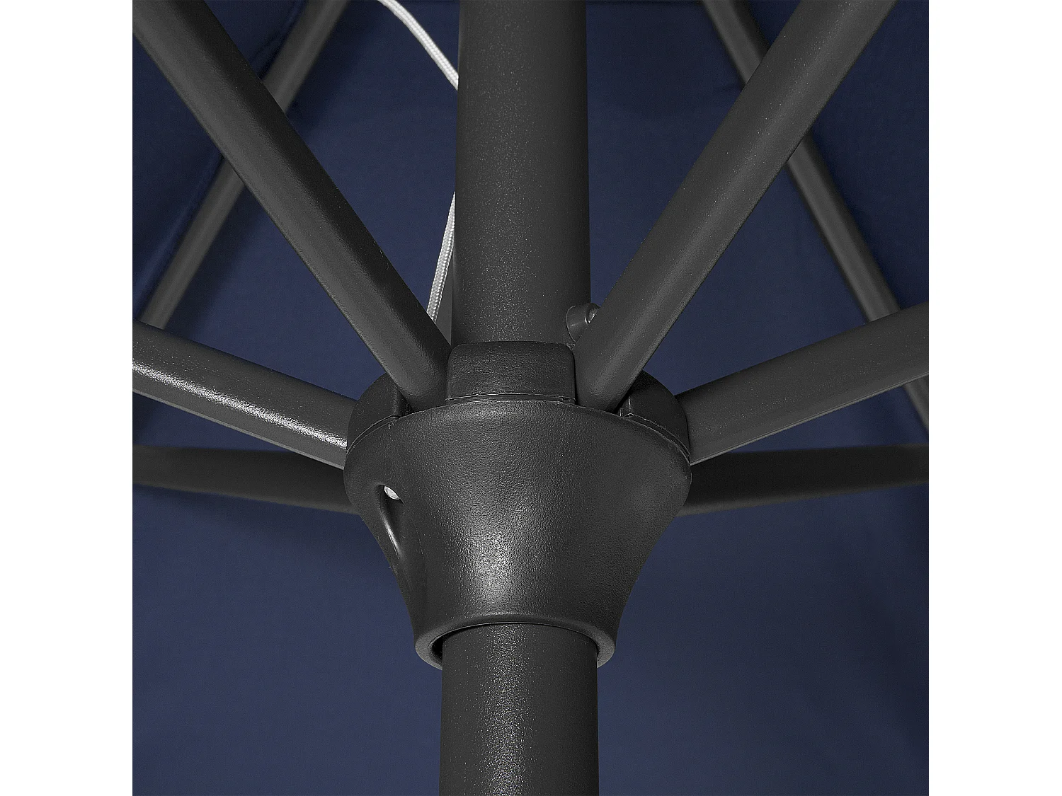 Parasol de jardin 270 cm VARESE Bleu marine