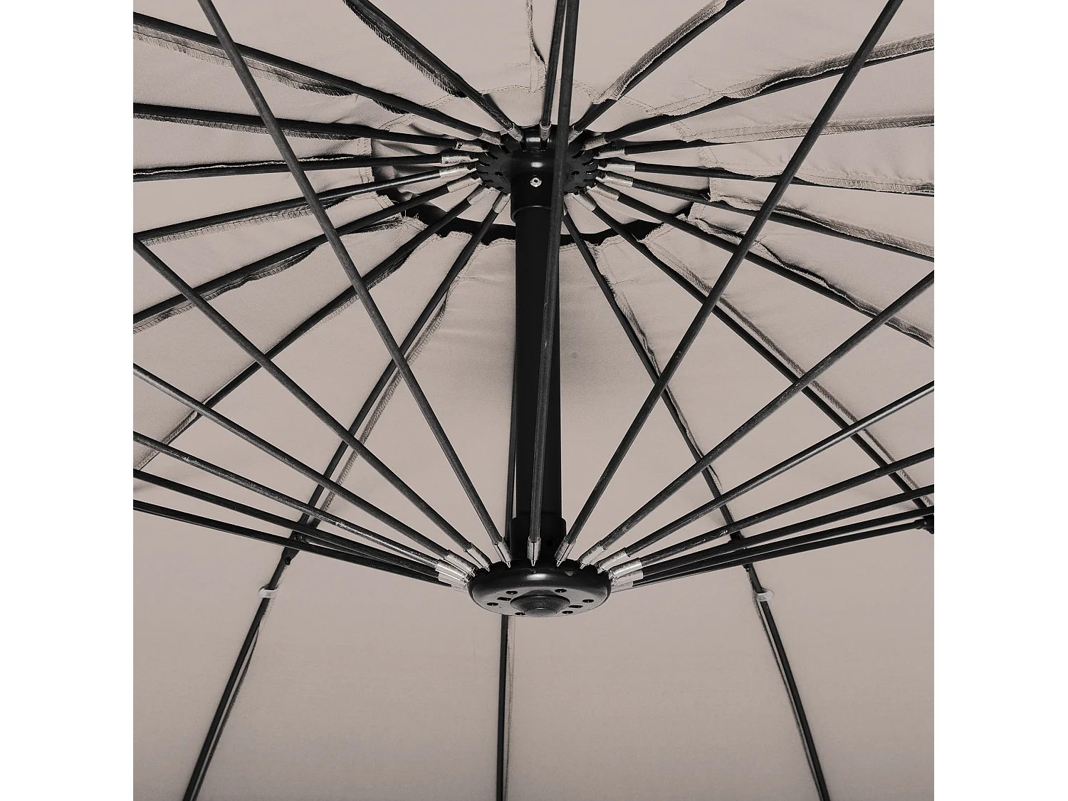 Parasol déporté 268 cm CALABRIA II Beige sable