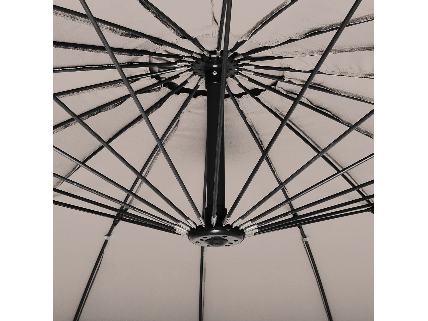 Parasol déporté 268 cm CALABRIA II Beige sable