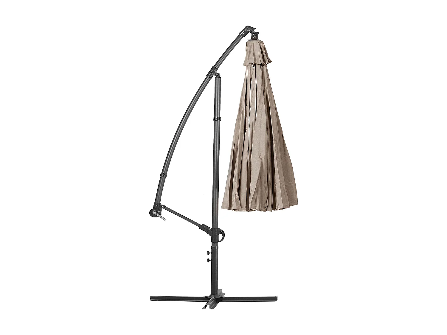 Parasol déporté 268 cm CALABRIA II Beige sable