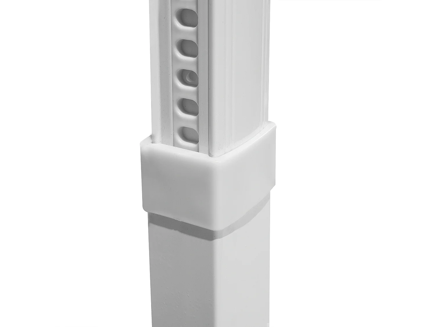 Parasol déporté 300 cm SAVONA Gris foncé Gris