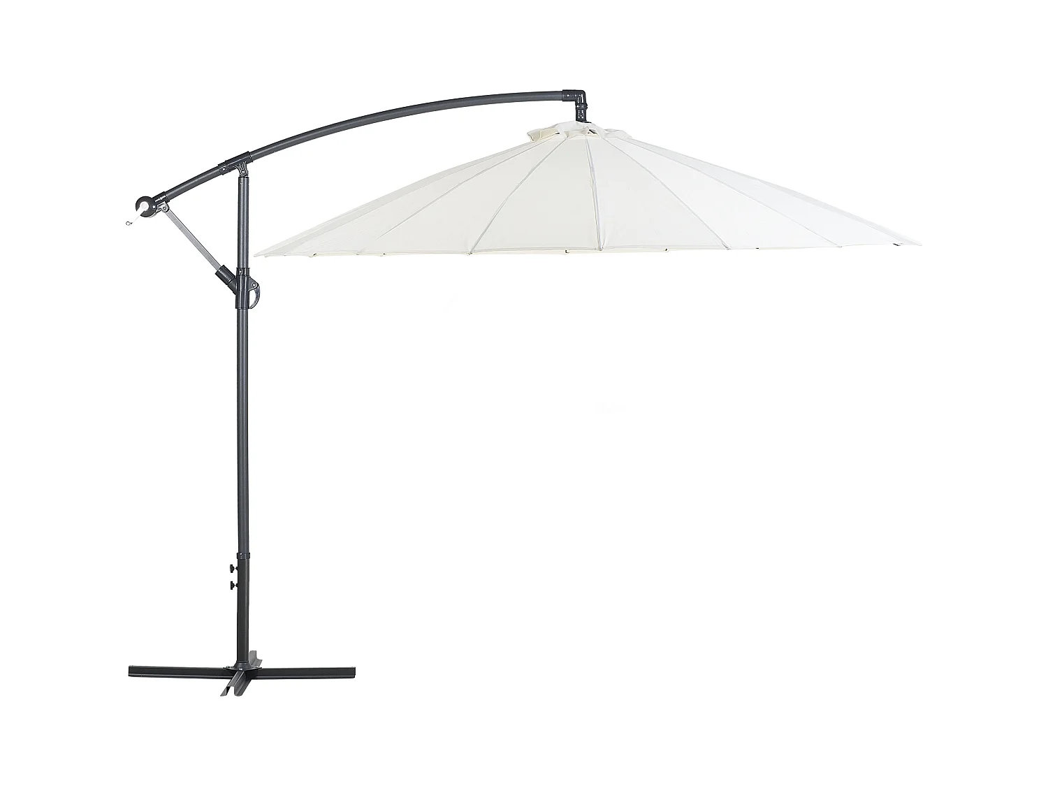Parasol déporté 268 cm CALABRIA II Beige clair