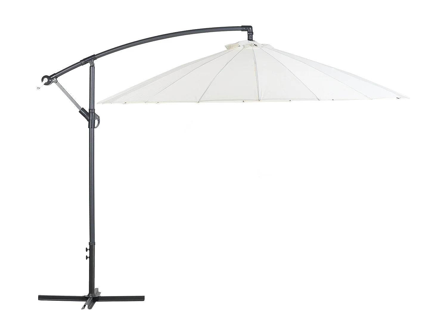 Cantilever parasol 268 cm CALABRIA II Lichtbeige