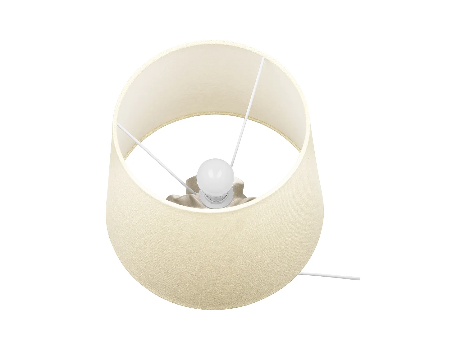 Lampe à poser ALLIKA Céramique Doré