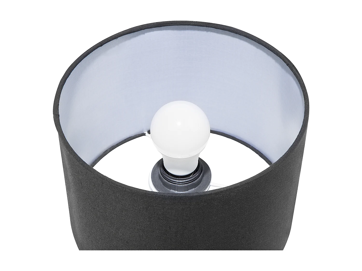 Lampe à poser MARONI Métal Noir