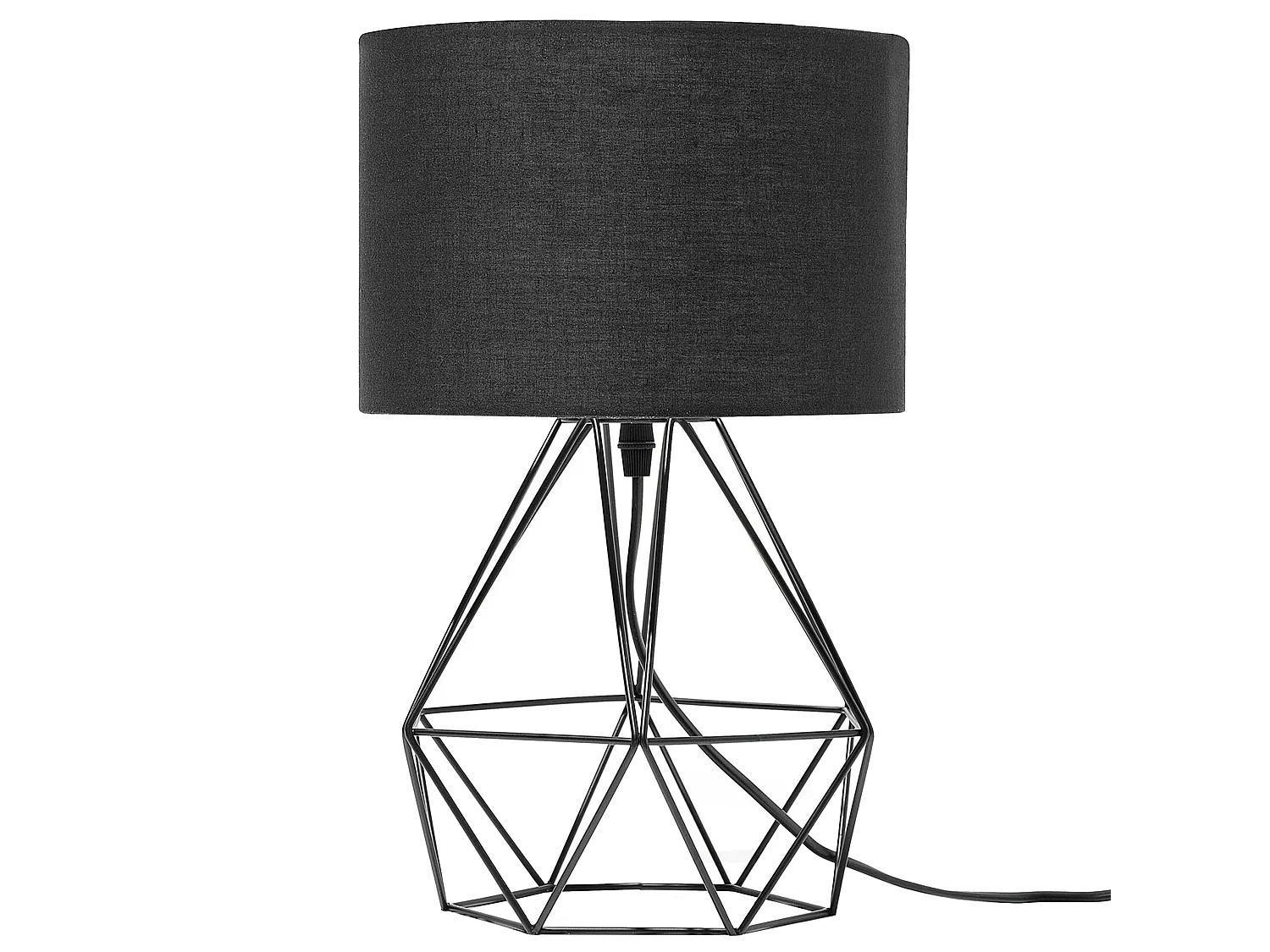 Lampe à poser MARONI Métal Noir