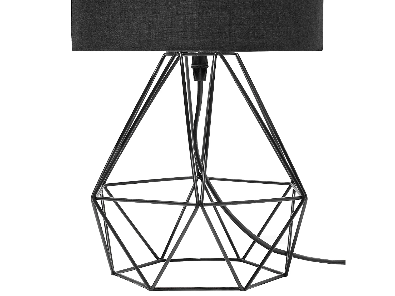 Lampe à poser MARONI Métal Noir