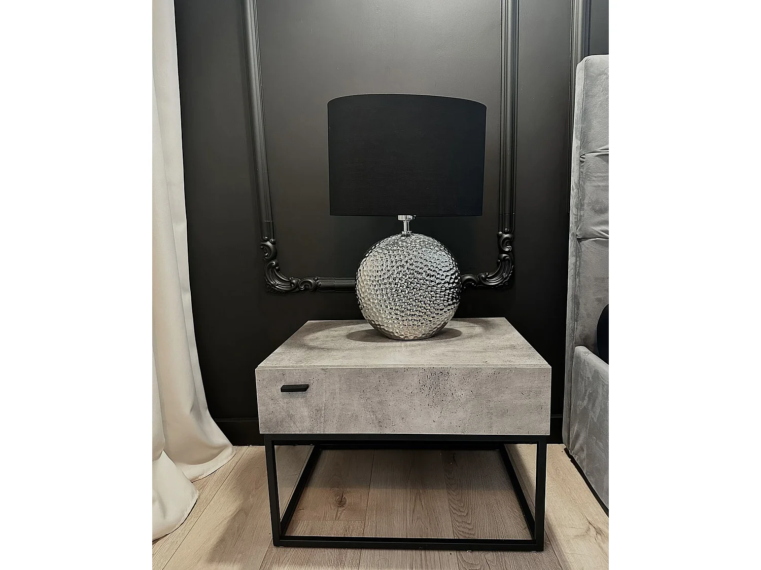 Lampe à poser NASVA Céramique Argenté