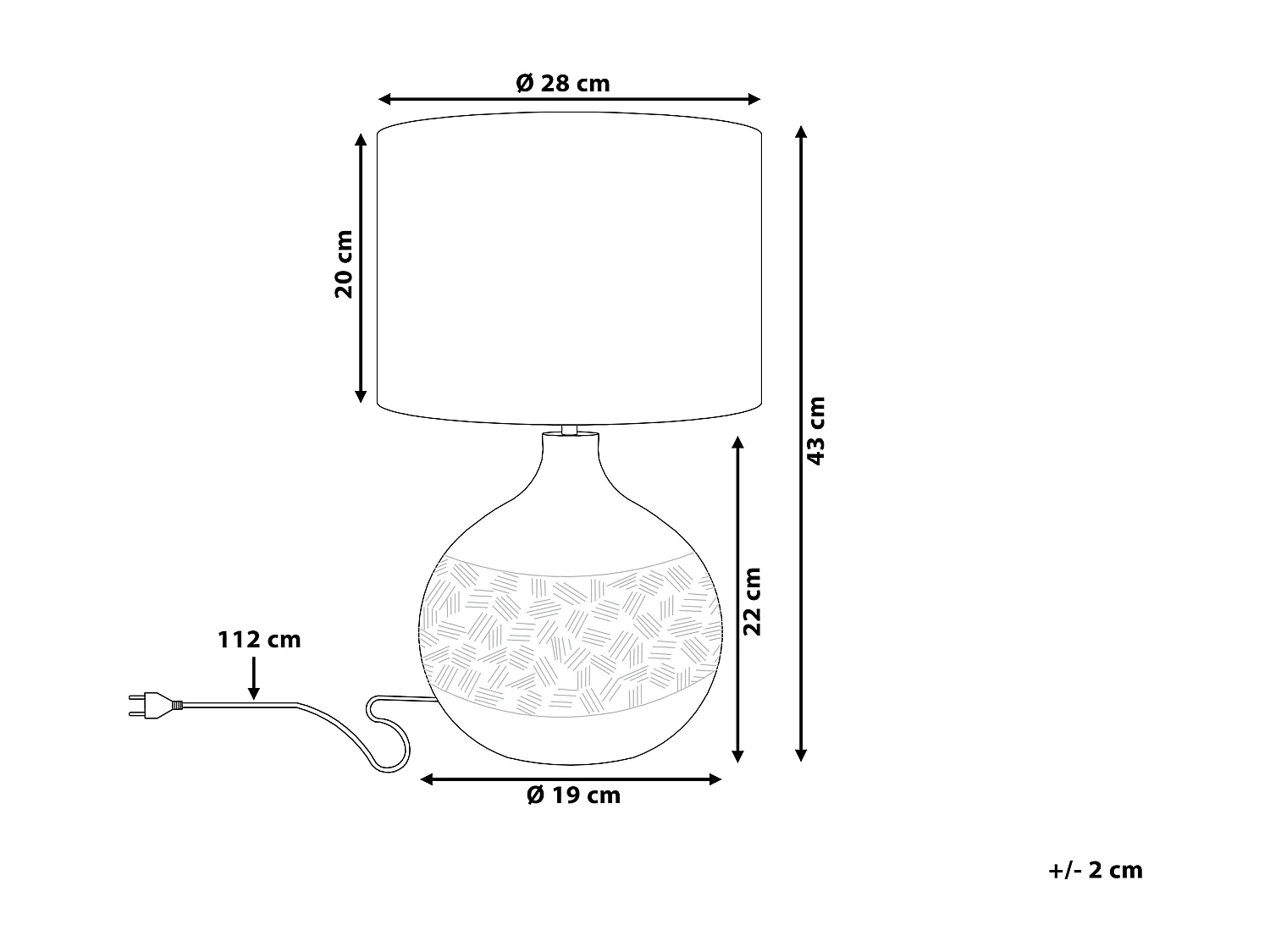 Tischlampe im orientalischen Stil Kunstseide/Metall grau/silber Yakima