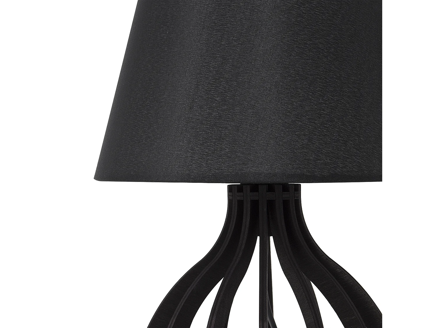 Lampada da tavolo AGUEDA Nero