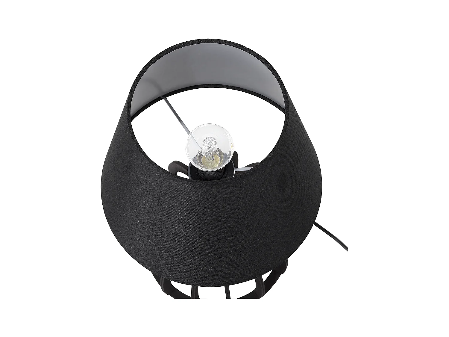 Lampada da tavolo AGUEDA Nero