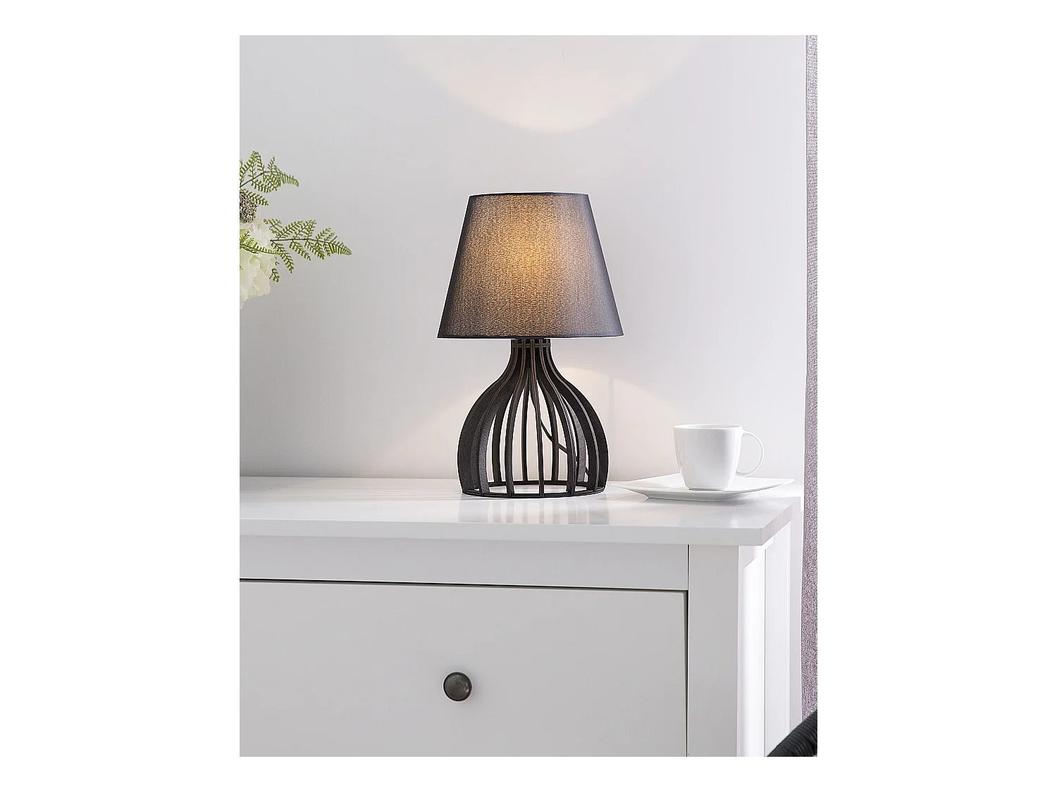 Tafellamp AGUEDA Zwart