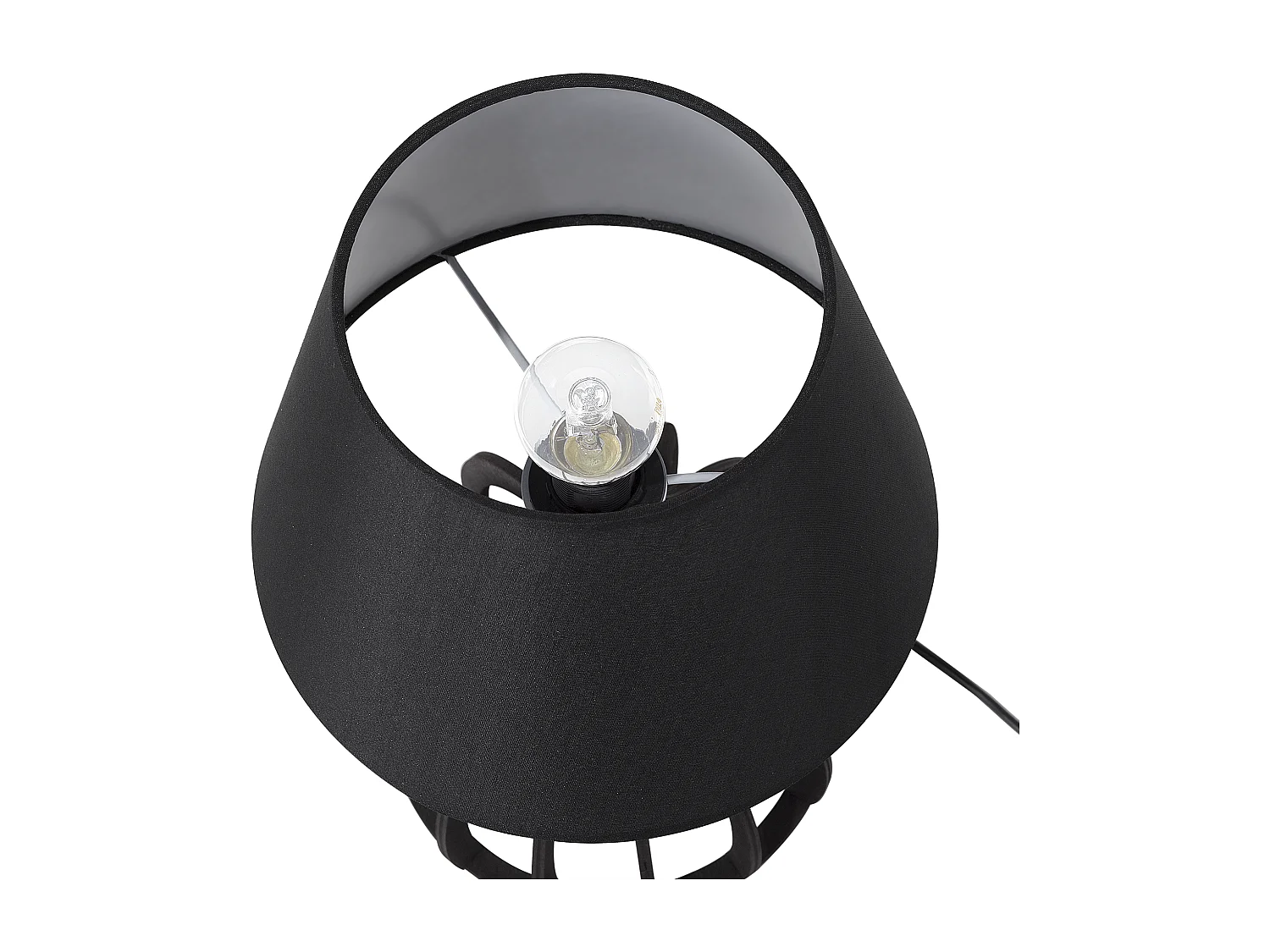 Lampe à poser AGUEDA Noir