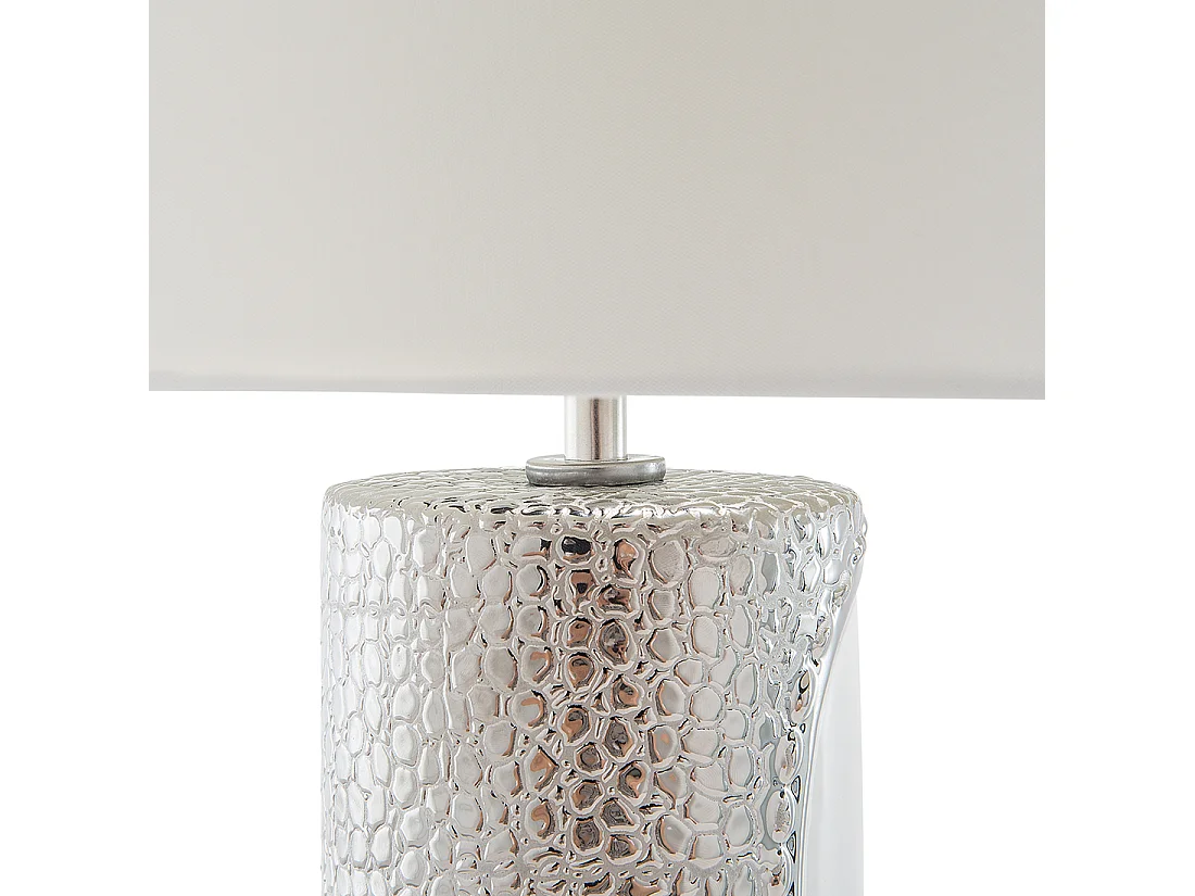 Lampe à poser AIKEN Porcelaine Blanc