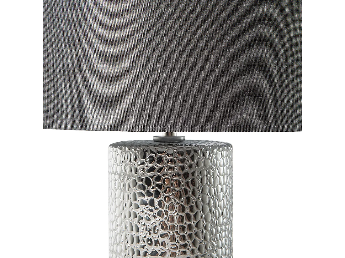 Tischleuchte AIKEN Porzellan Schwarz