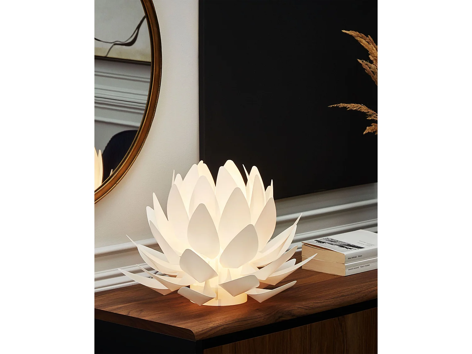 Lámpara de mesa MUSONE Blanco