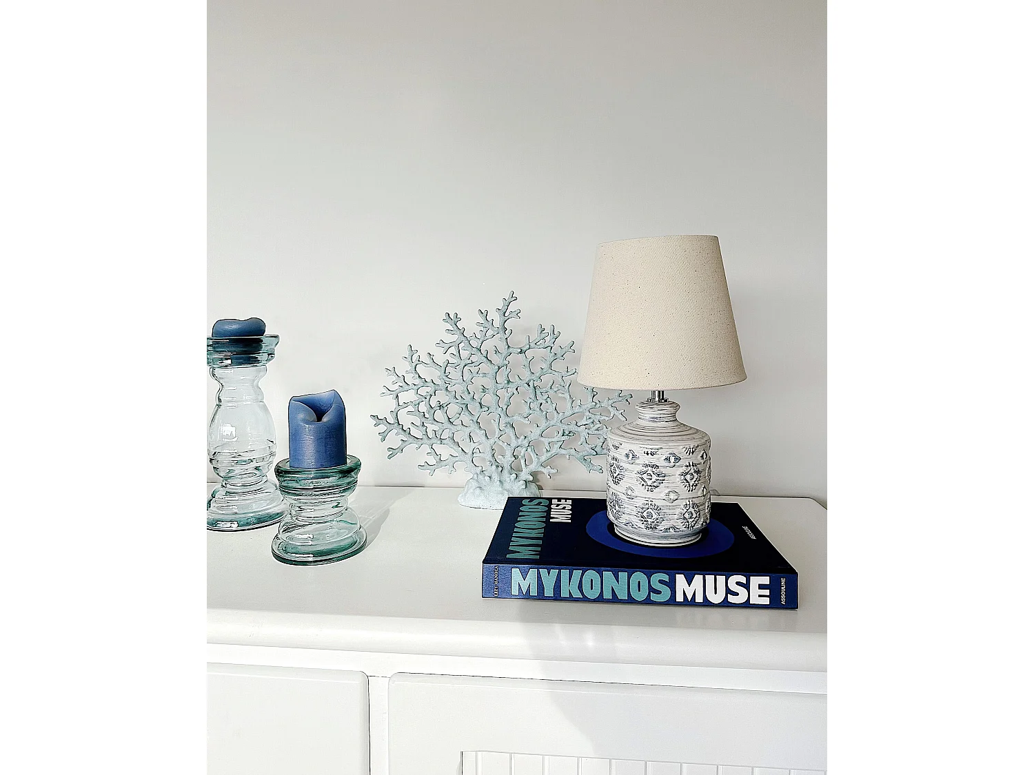 Lampe à poser ROSANNA Céramique Beige
