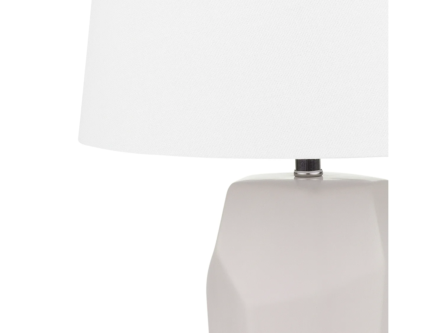 Lampe à poser ELIA Céramique Rose pastel