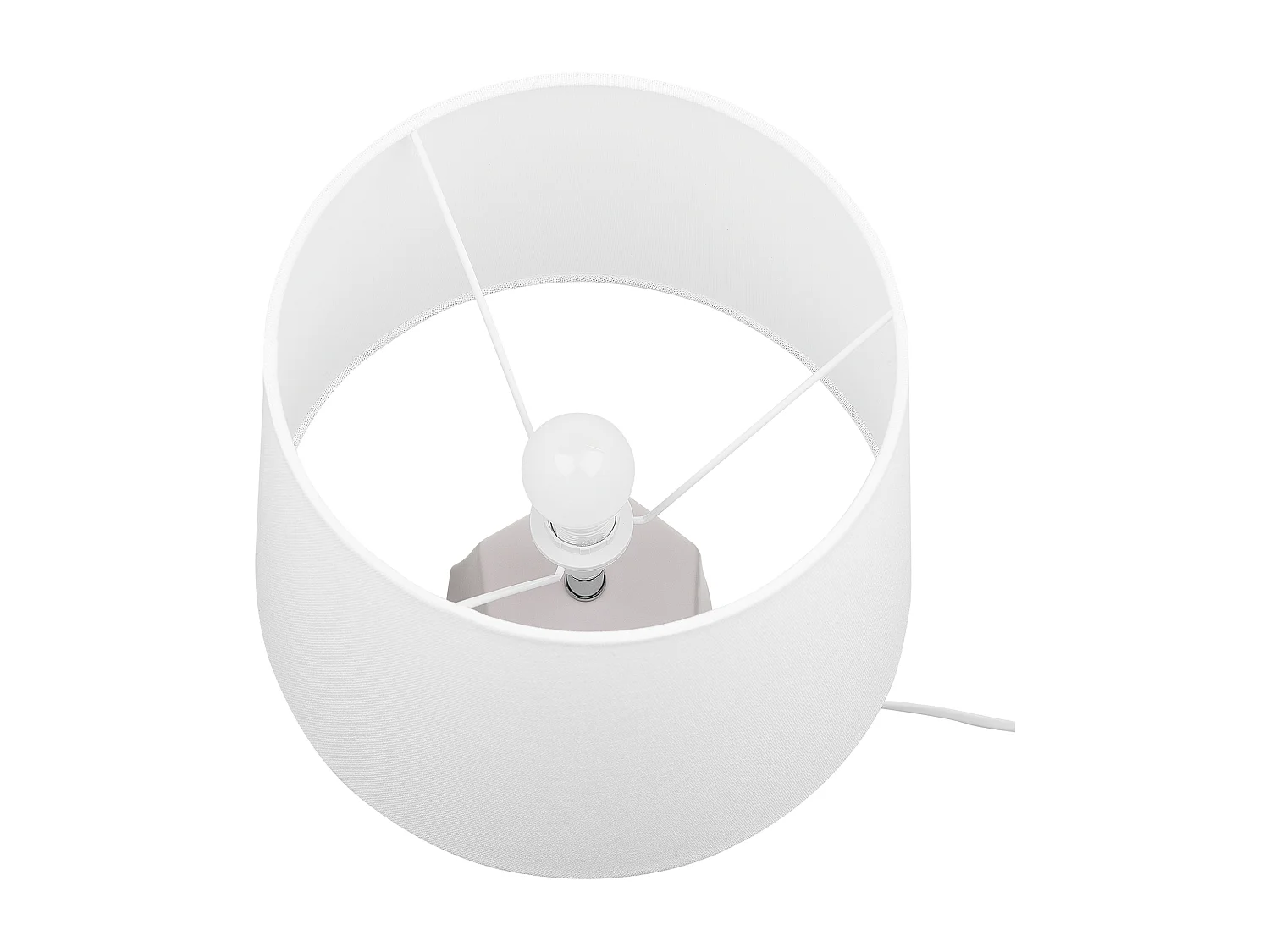 Candeeiro de mesa ELIA Cerâmica Rosa