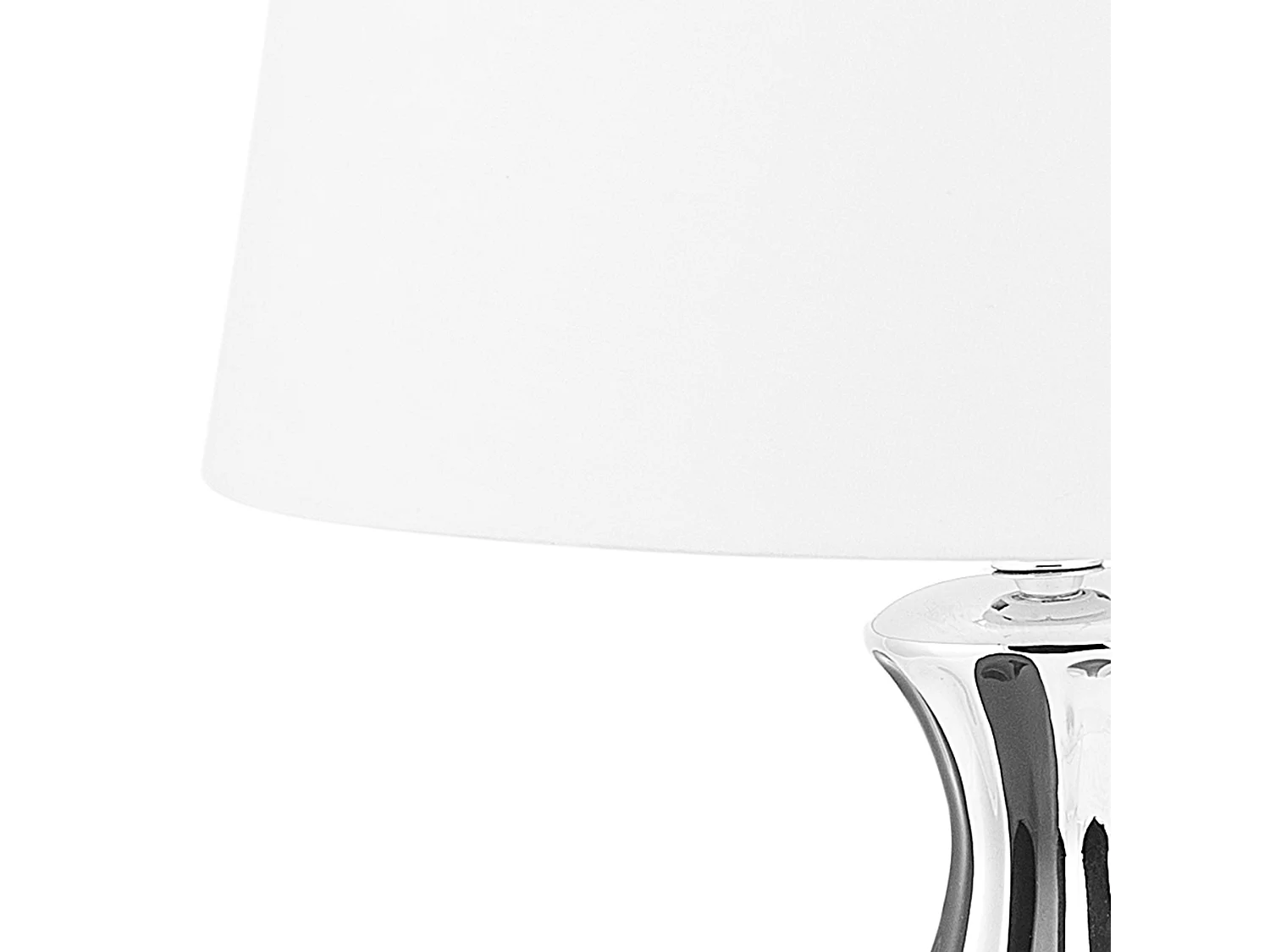 Lampe à poser VARDJA Céramique Argenté