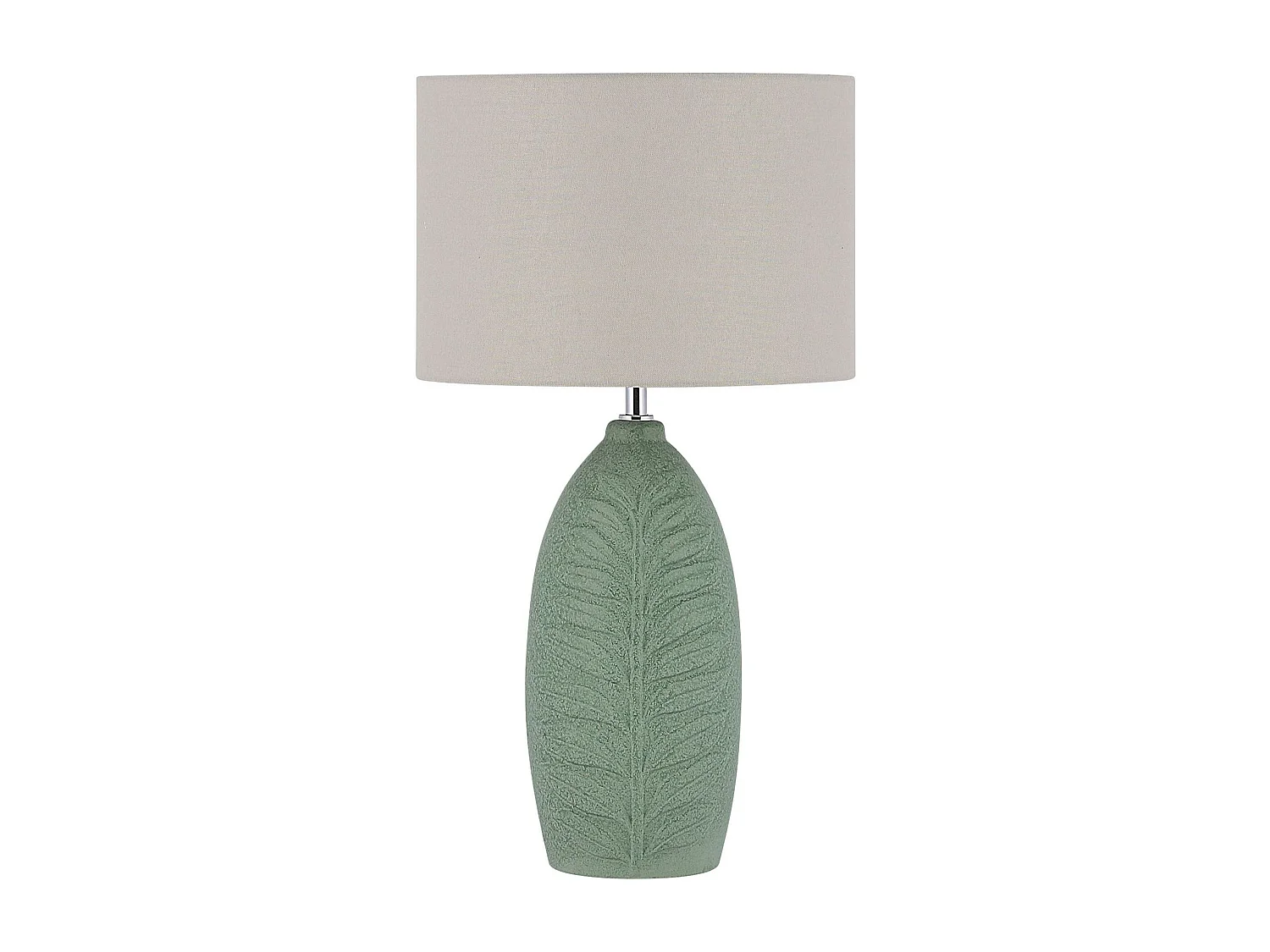Lampe à poser verte et grise 59 cm OHIO