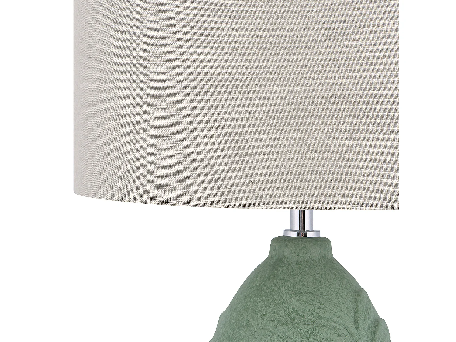 Lampe à poser verte et grise 59 cm OHIO
