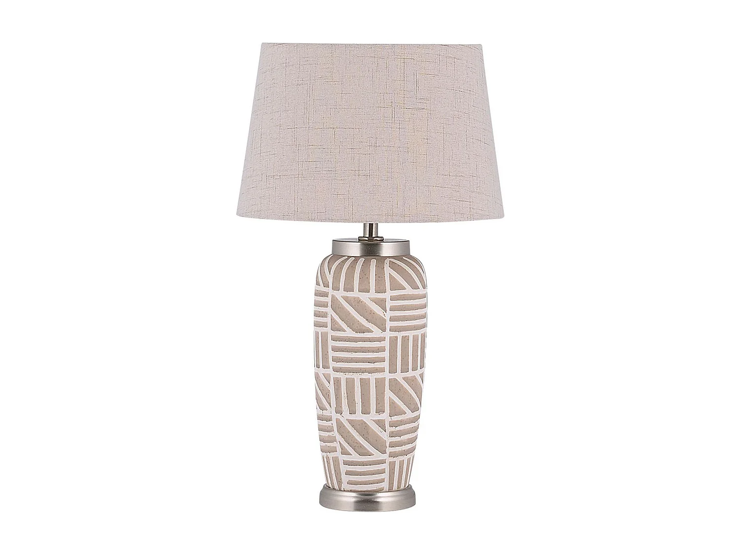 Lampada da tavolo TRAISEN Ceramica Beige