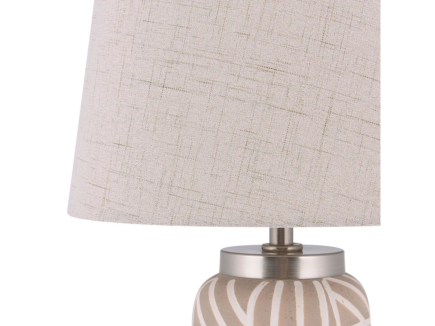 Lampada da tavolo TRAISEN Ceramica Beige