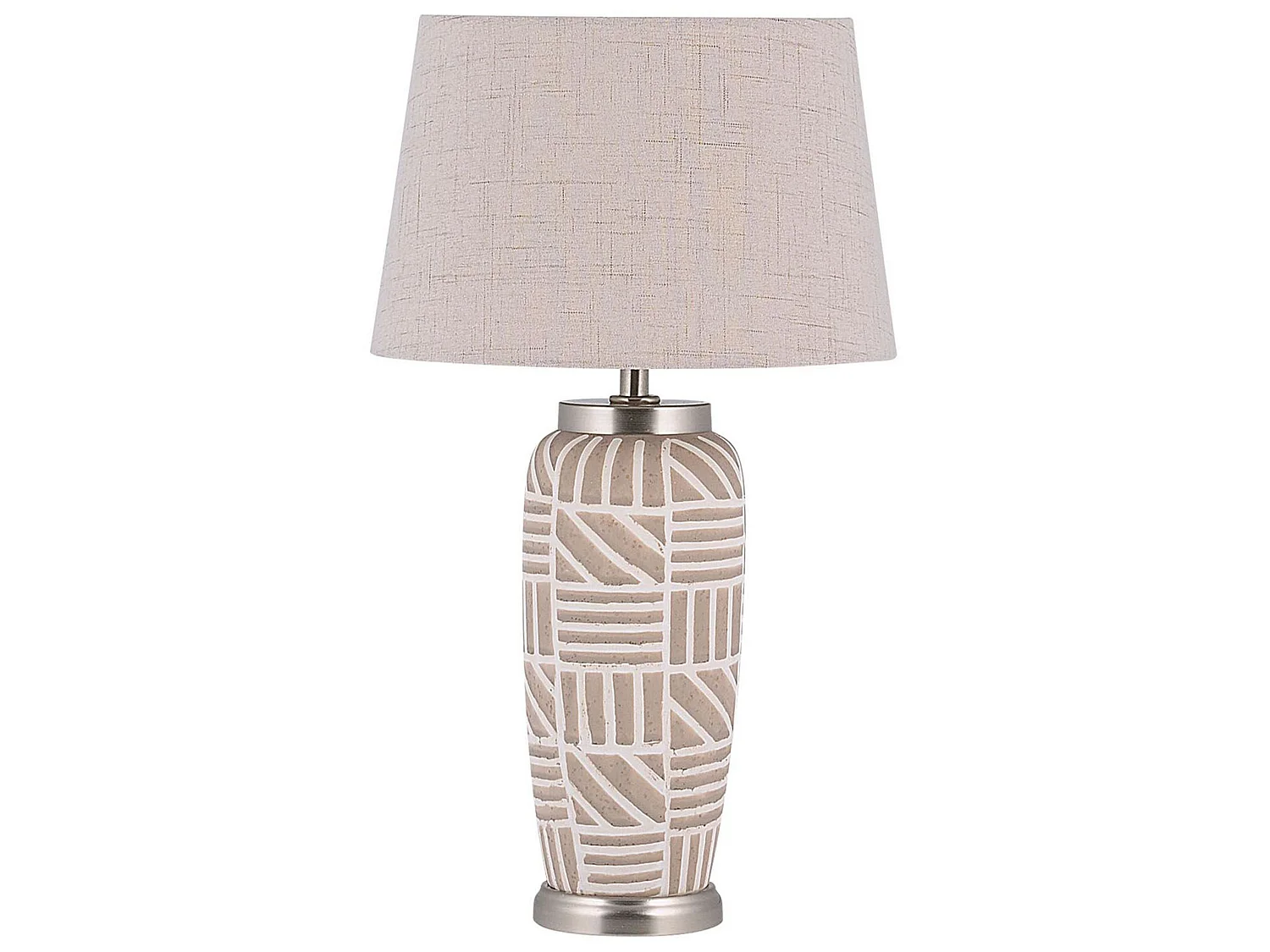 Tafellamp TRAISEN Keramiek Beige