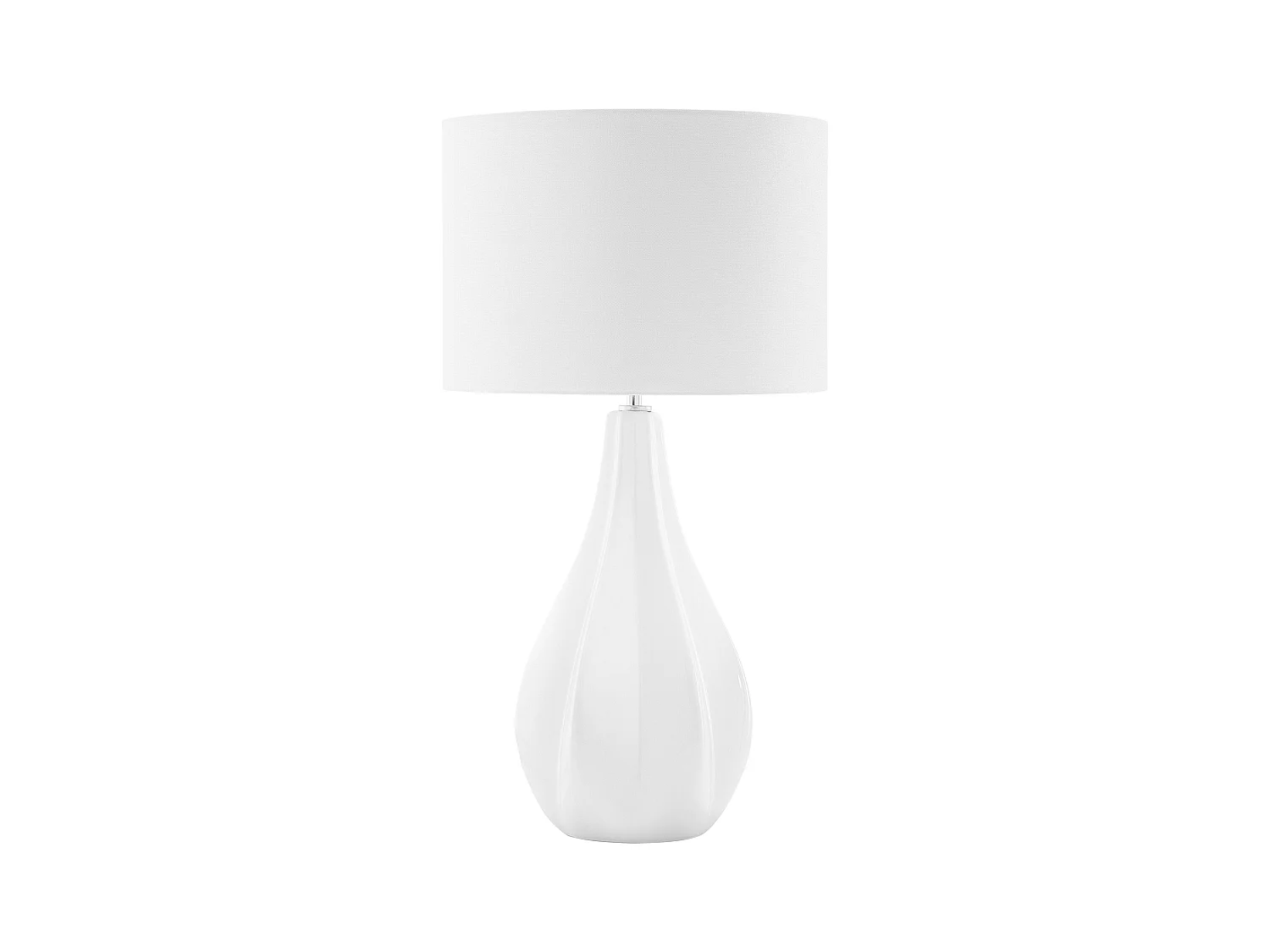 Lampe à poser SANTEE Porcelaine Blanc cassé