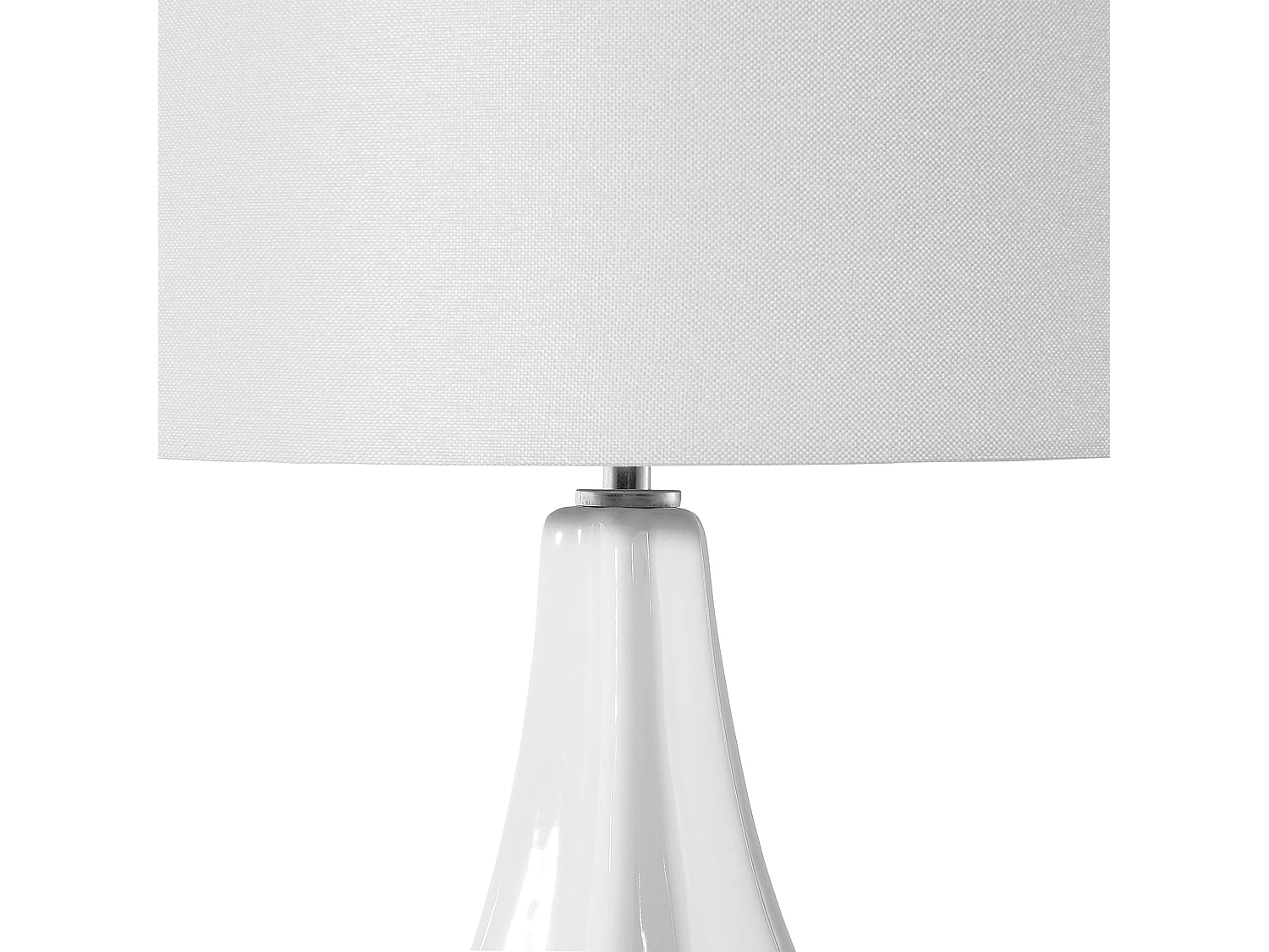 Lampe à poser SANTEE Porcelaine Blanc cassé