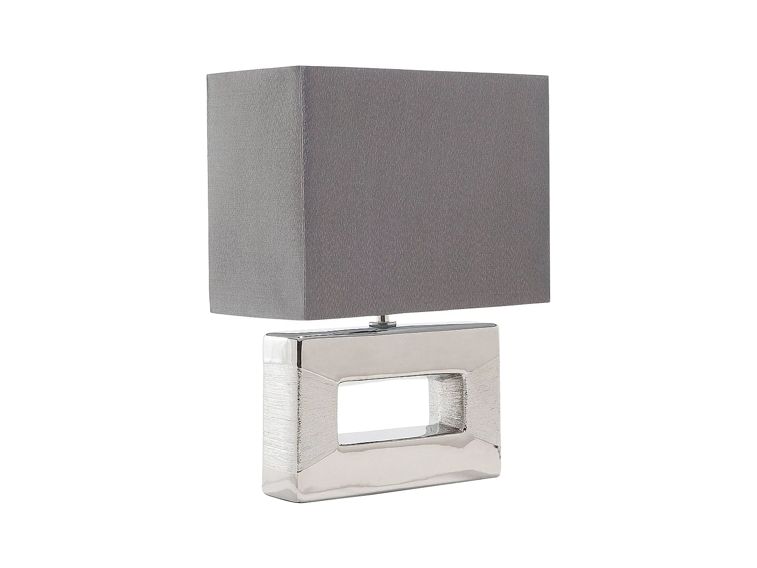 Lampe à poser ONYX Porcelaine Gris