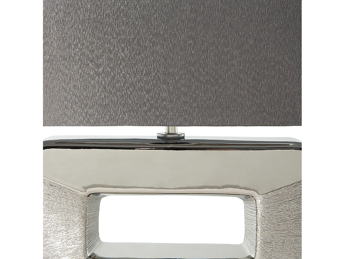 Tafellamp ONYX Porselein Grijs