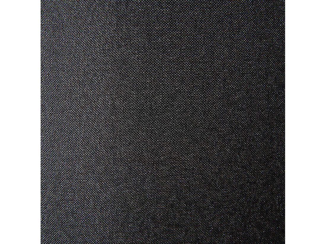 Stilvolle Tischlampe geschwungener Lampenfuß Kunstseide schwarz Santee