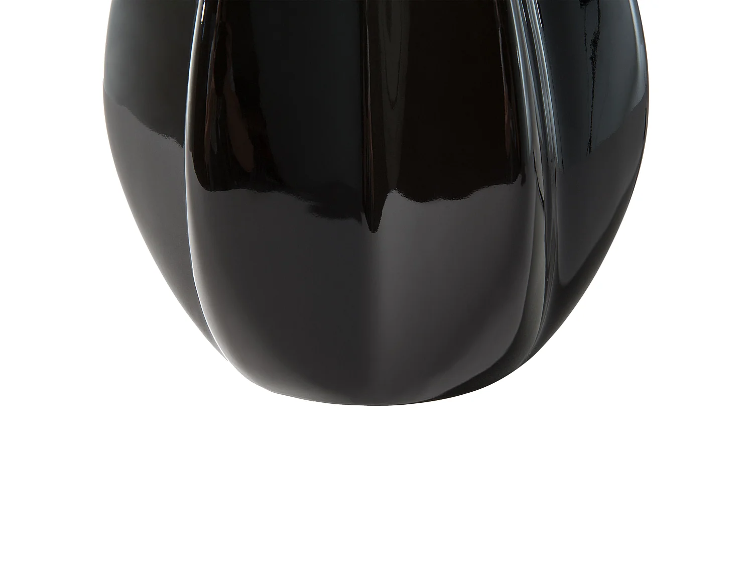 Lampe à poser SANTEE Porcelaine Noir