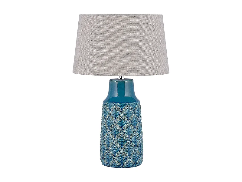Lampe à poser THAYA Céramique Bleu