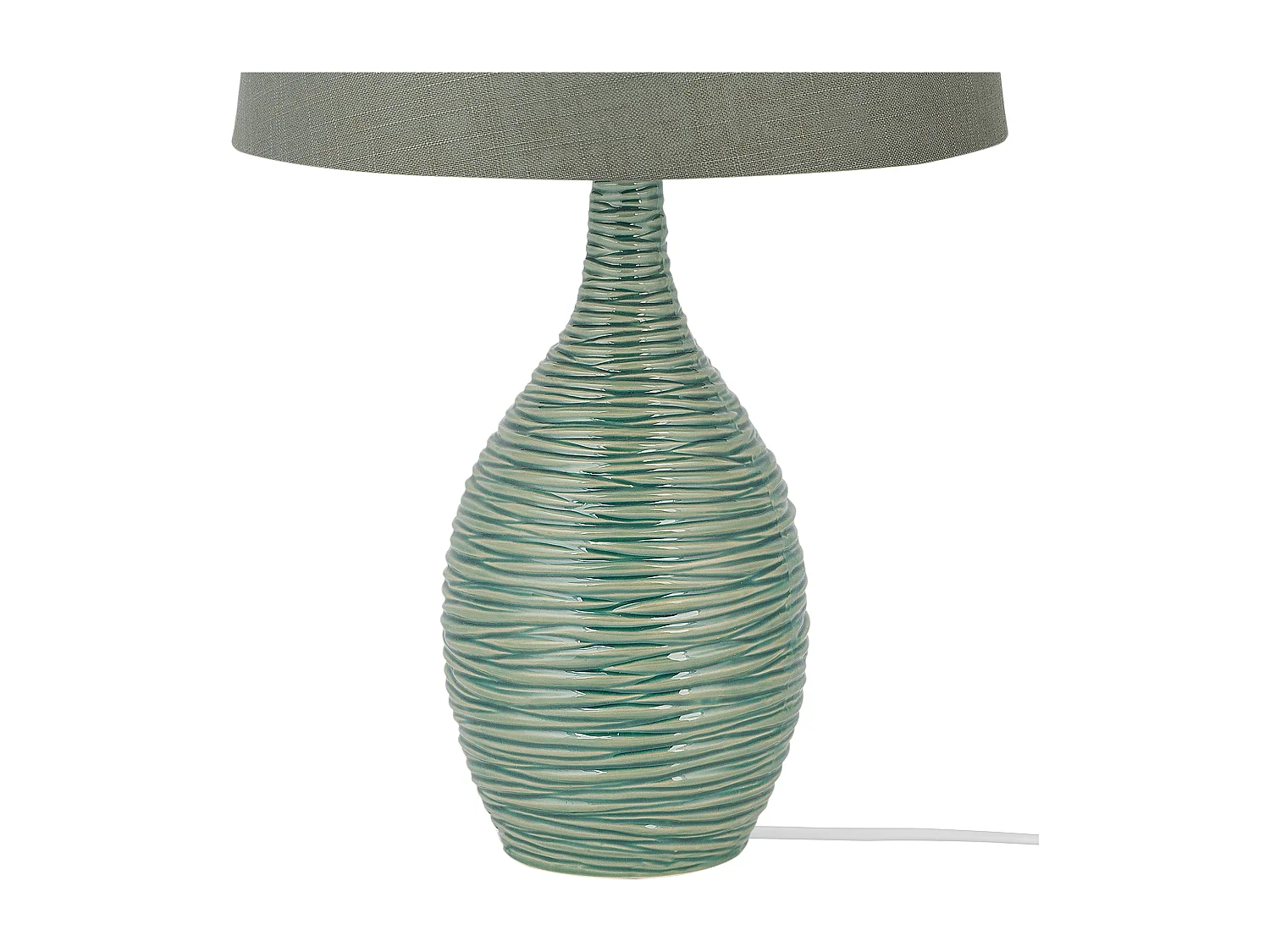 Lampe à poser ATSAS Céramique Vert foncé