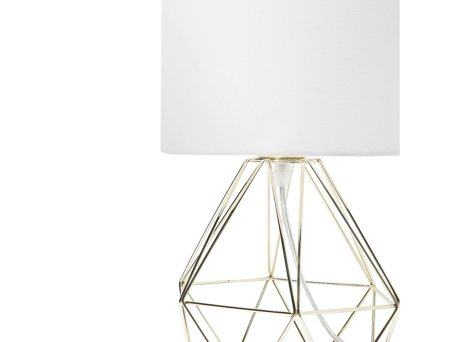 Candeeiro de mesa MARONI Metal Dourado